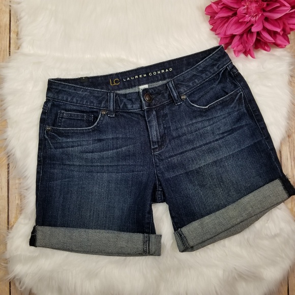 lauren conrad denim shorts